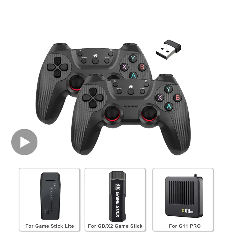 Wireless Gamepad Controller for PC and Mobile
